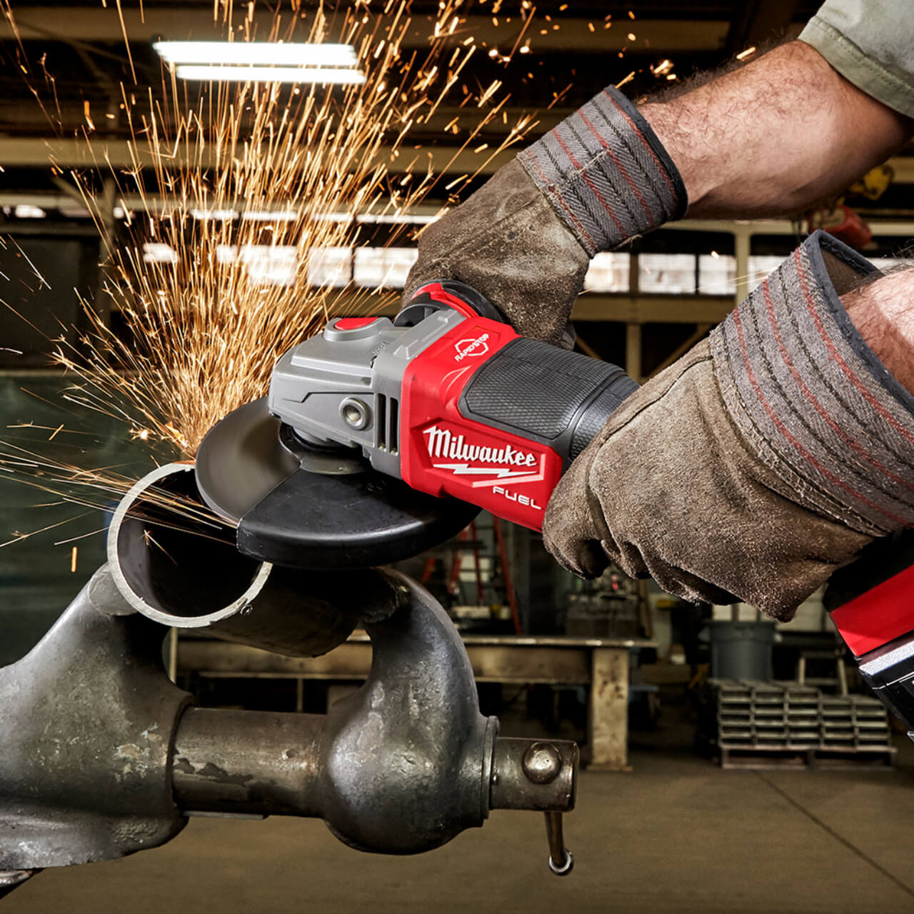 Milwaukee M18 Fuel Rapid Stop Cordless 125mm 5 Angle Grinder