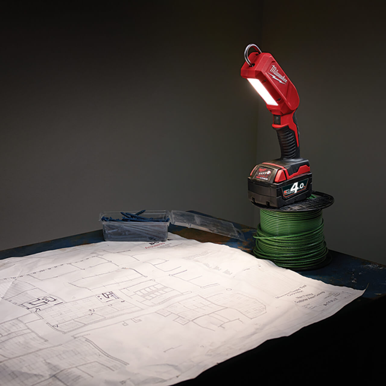 Milwaukee M18 Cordless LED Inspection Light Skin Only