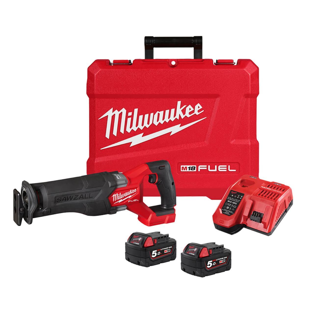 Milwaukee M18 Fuel Sawzall Cordless Reciprocating Saw Kit