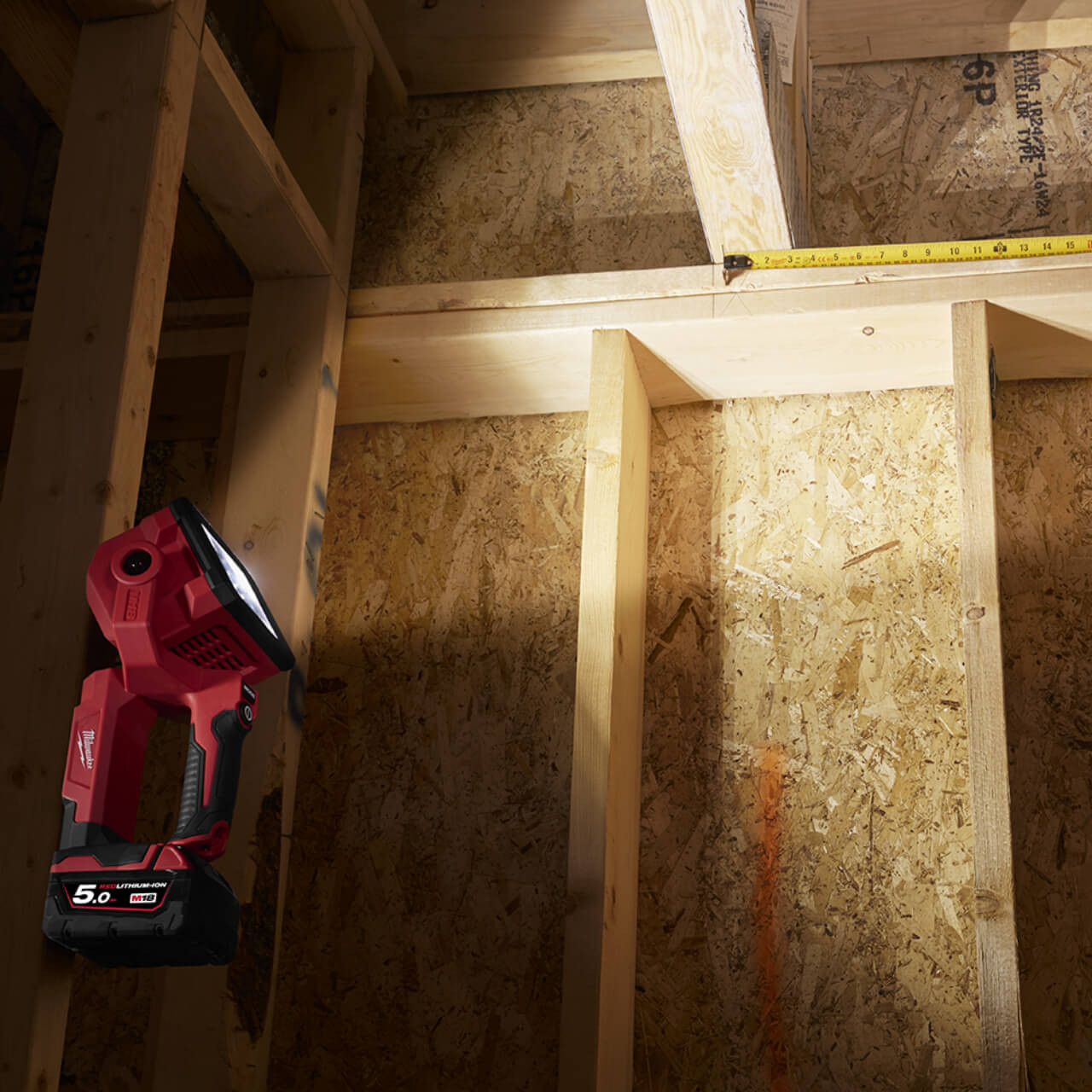 Milwaukee M18 Cordless LED Search Light Skin Only