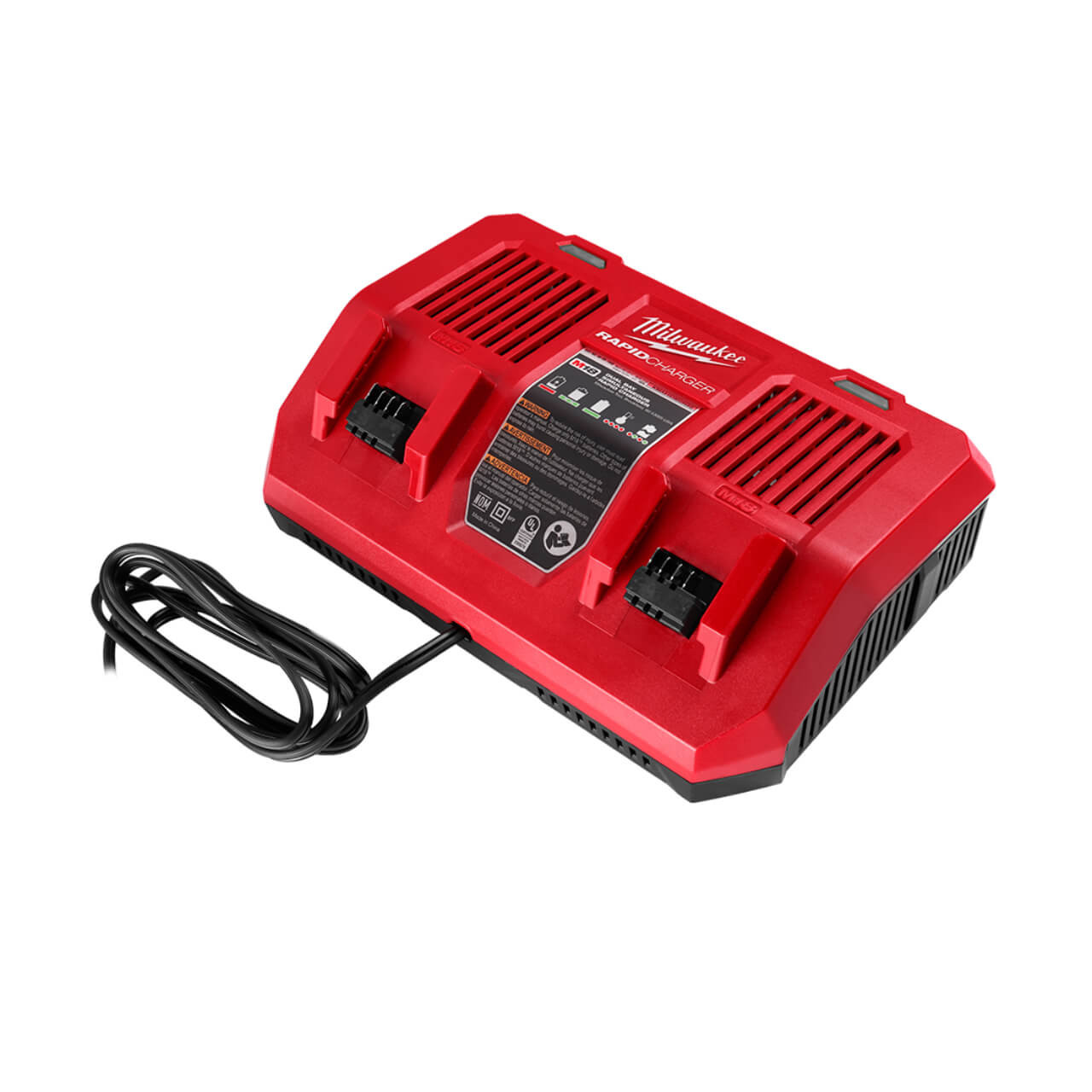 Milwaukee M18 Dual Bay Simultaneous Rapid Charger