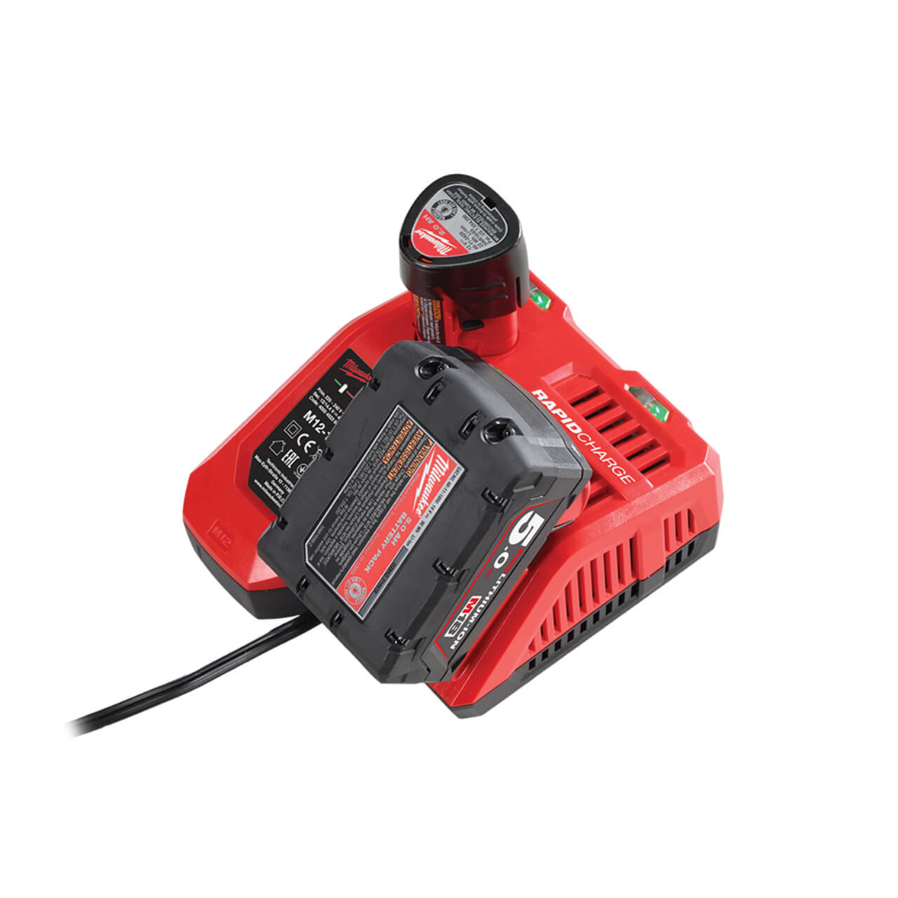 Milwaukee M12 & M18 Rapid Charger