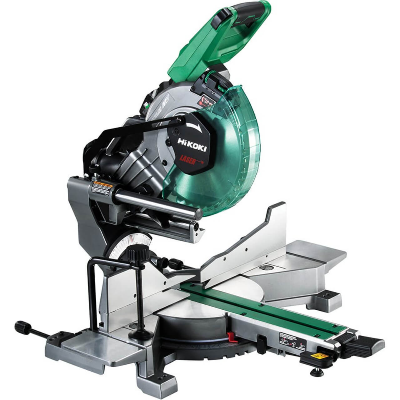 Hikoki 36V 255mm Li-Ion Cordless MultiVolt Brushless Slide Compound Mitre Saw Skin Only