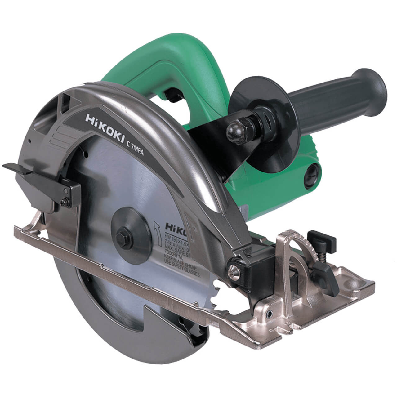 Hikoki 190mm Circular Saw 1010W 240V With Aluminium Base & 2 X Tct Blades