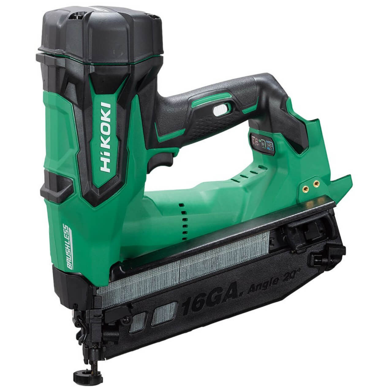 Hikoki 18V 65mm Li-Ion Cordless Brushless Finish Nailer Skin Only