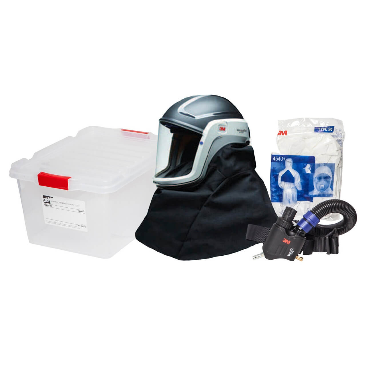 3M Versaflo Supplied Air Helmet with Neck Shroud ALVM-406E