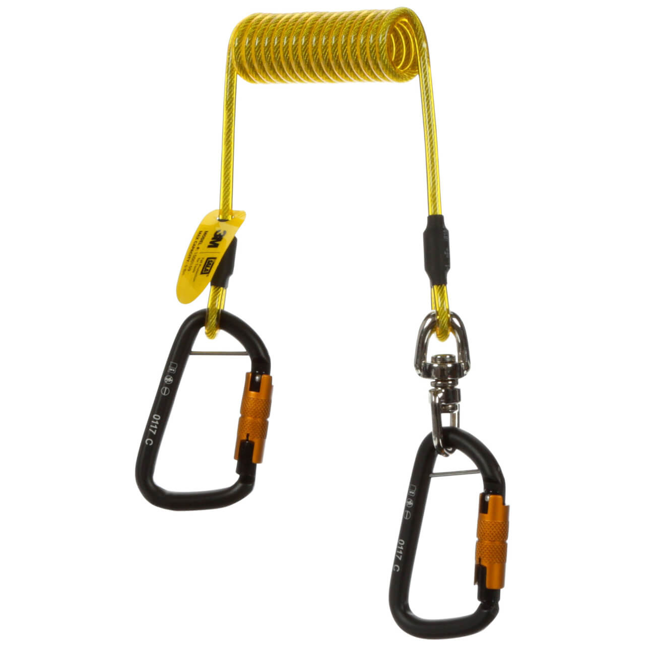 3M DBI-SALA Hook2Hook Coil Tether