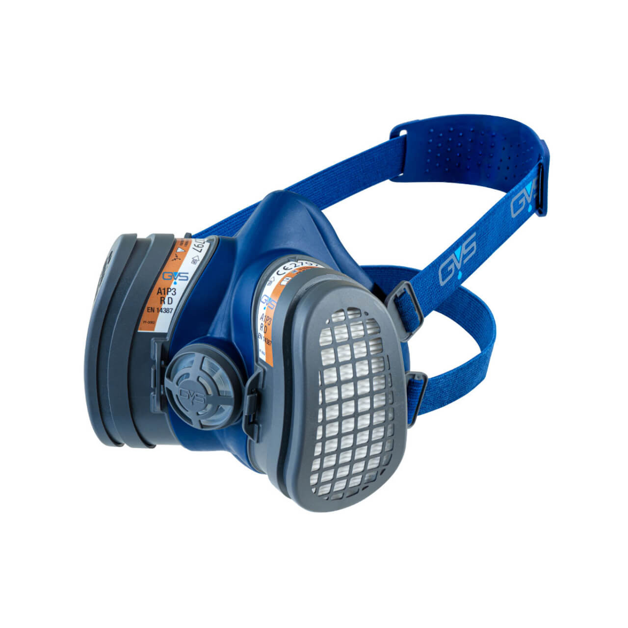 GVS Elipse Half Mask Paint Respirator with A1P3 Filters - S/M