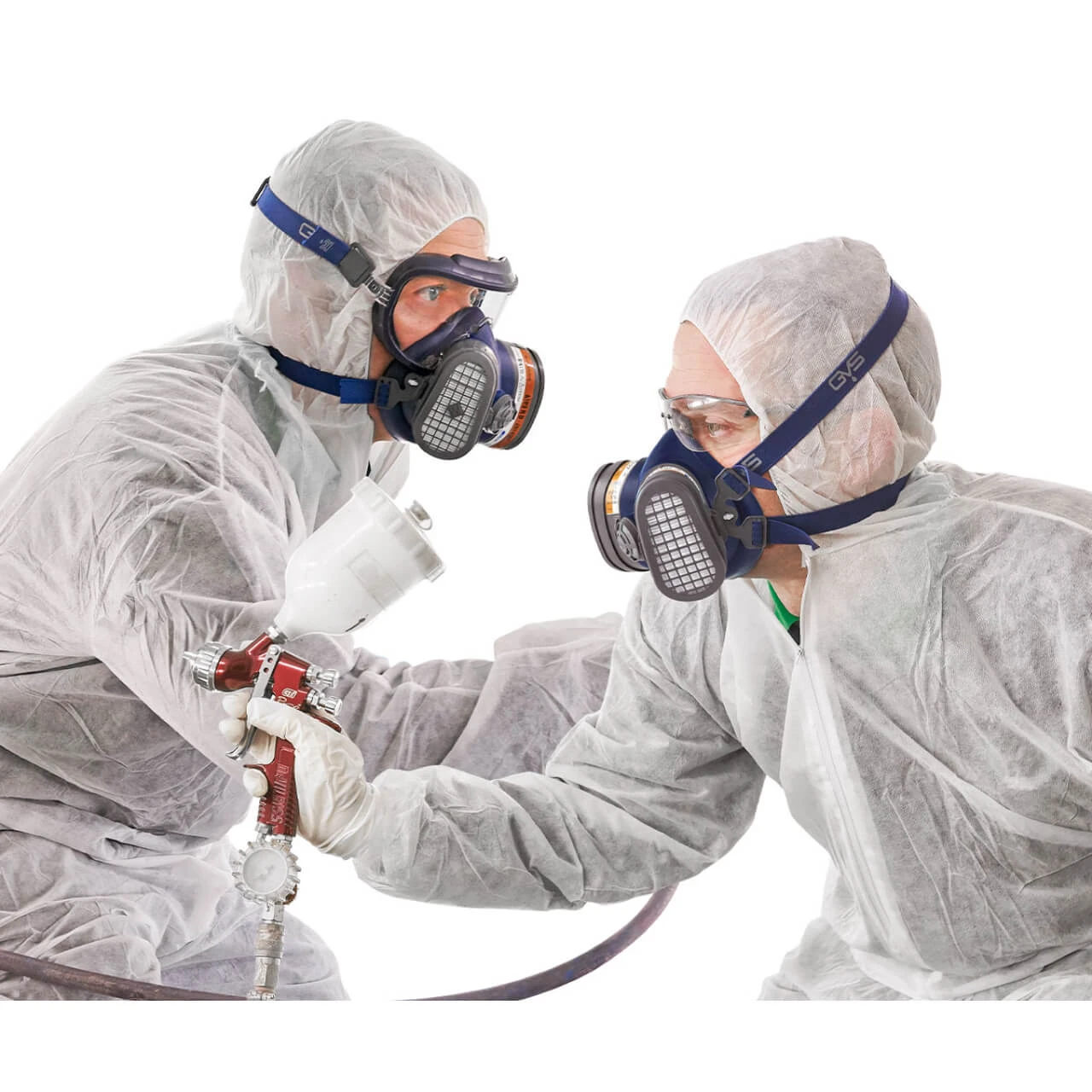 GVS Elipse Half Mask Paint Respirator with A1P3 Filters - M/L