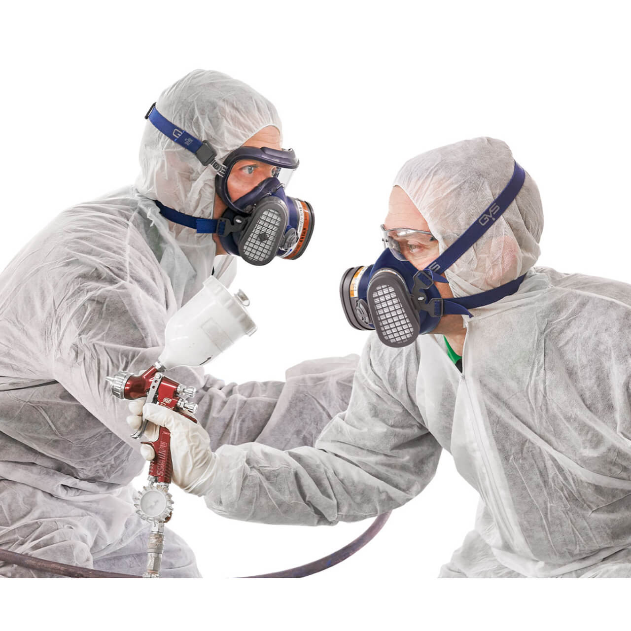 GVS Elipse Half Mask Paint Respirator with A1P3 Filters - M/L