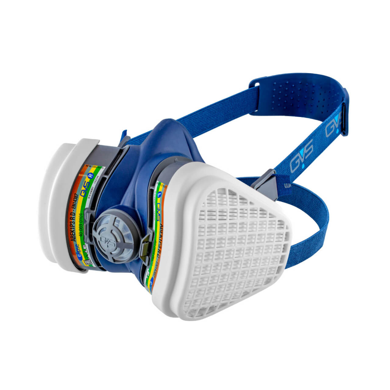 GVS Elipse Half Mask Multigas Respirator with ABEK1-P3 Filters - S/M