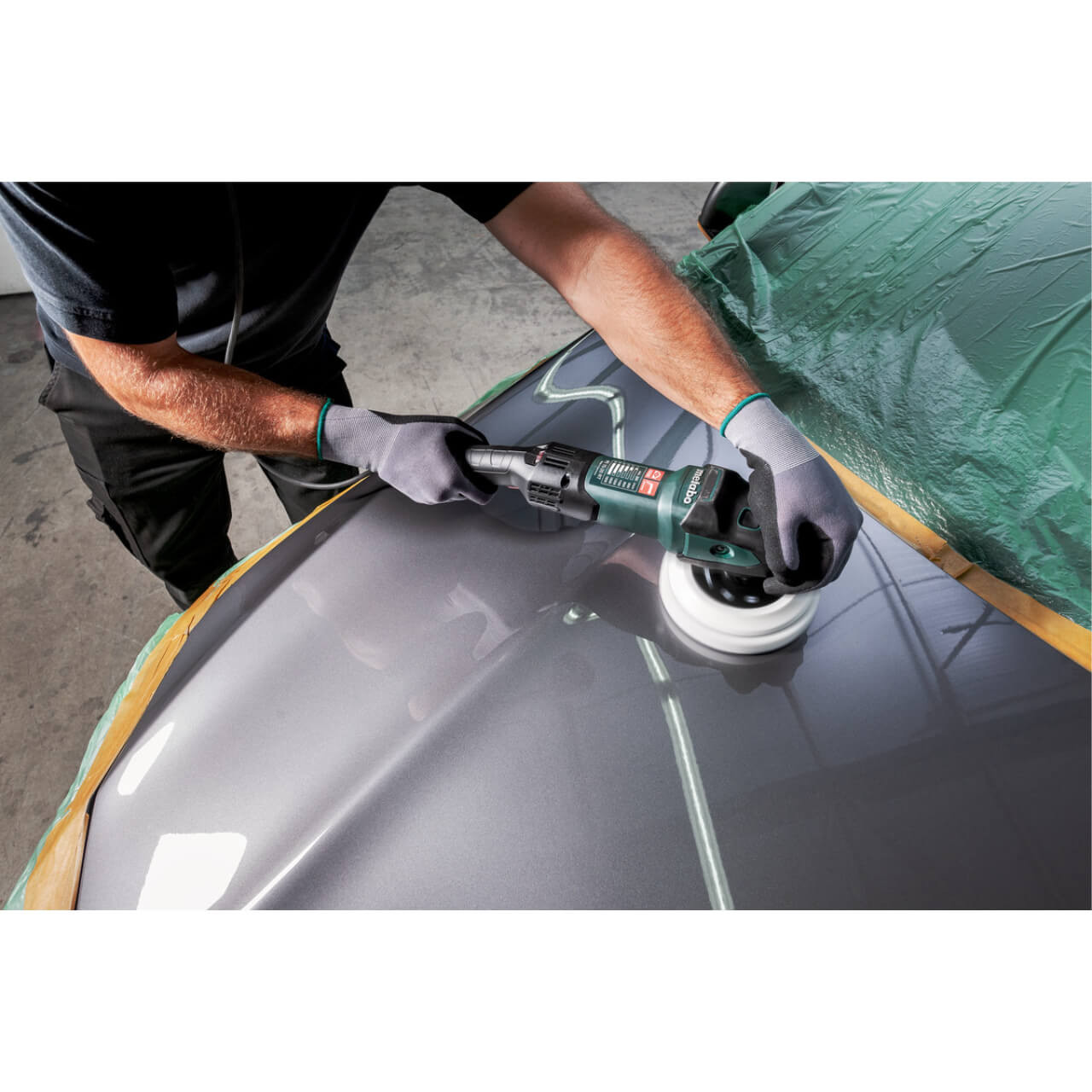 Metabo PE 15-20 RT Angle Polisher 180mm 1500W Variable Speed