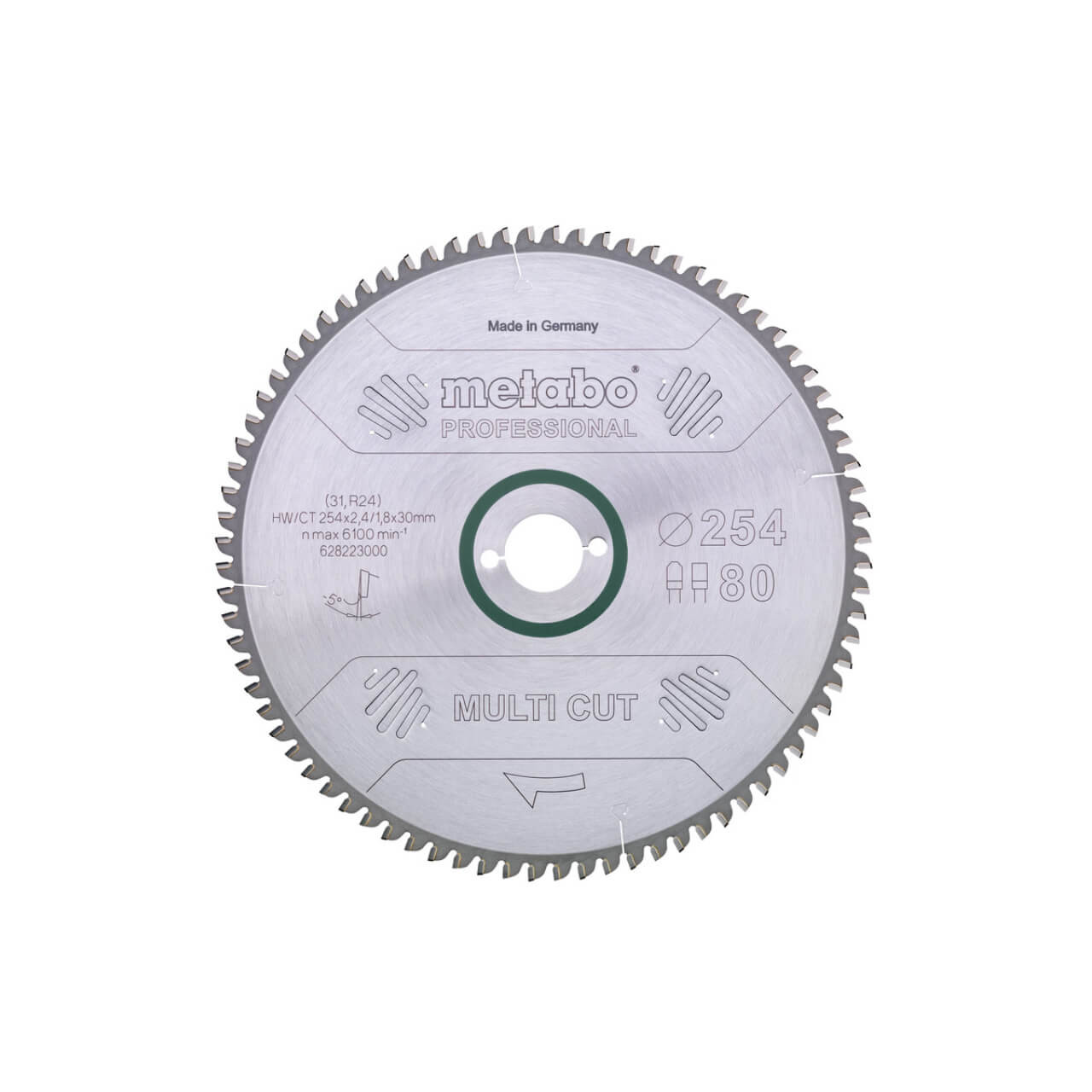 Metabo Multi-Cut TCT Saw Blade 254mm x 30mm