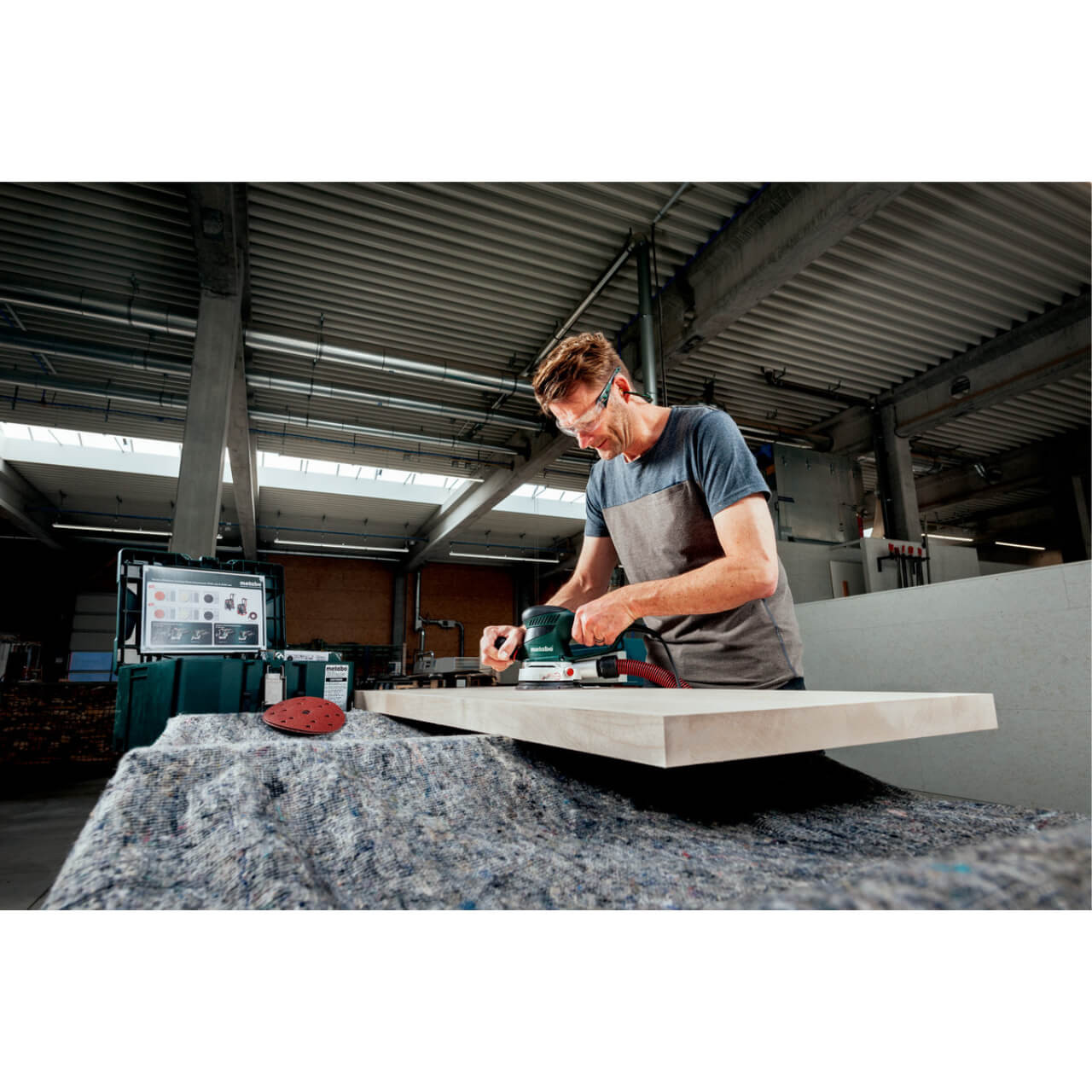 Metabo SXE 450 TurboTec 350W 150mm (6”) Random Orbital Sander