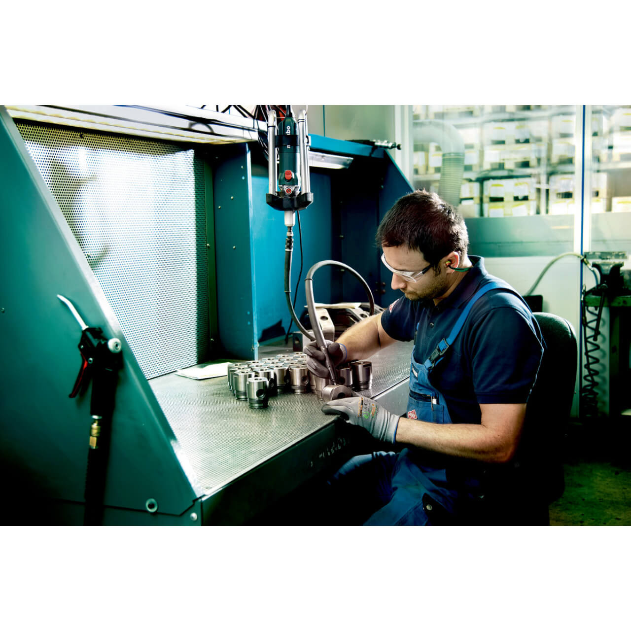 Metabo GE 710 PLUS Die Grinder 710W 1/4” Collett Variable 10,000-30,500 rpm (Long Spindle)