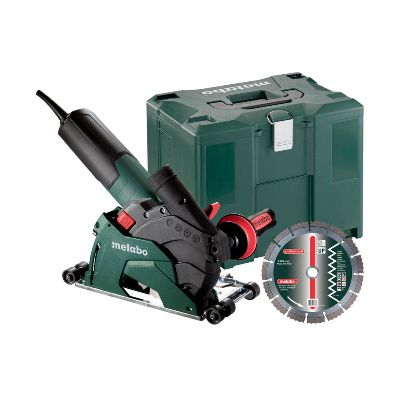 Metabo T 13-125 CED 1350W 125mm Diamond Cutting System with Dust Extraction