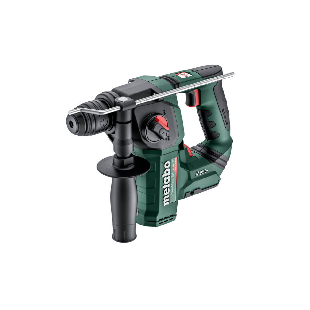 Metabo PowerMaxx BH 12 BL 16 12V Brushless Rotary Hammer Drill 2 Mode 16 mm - Skin Only