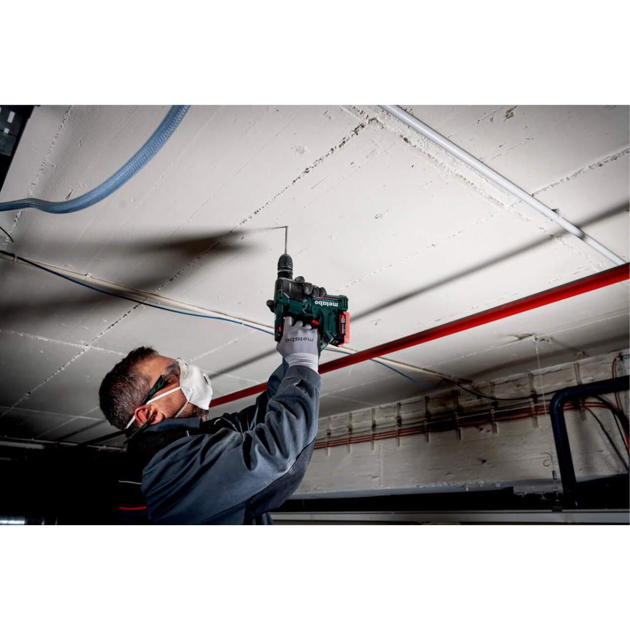 Metabo PowerMaxx BH 12 BL 16 12V Brushless Rotary Hammer Drill 2 Mode 16 mm - Skin Only
