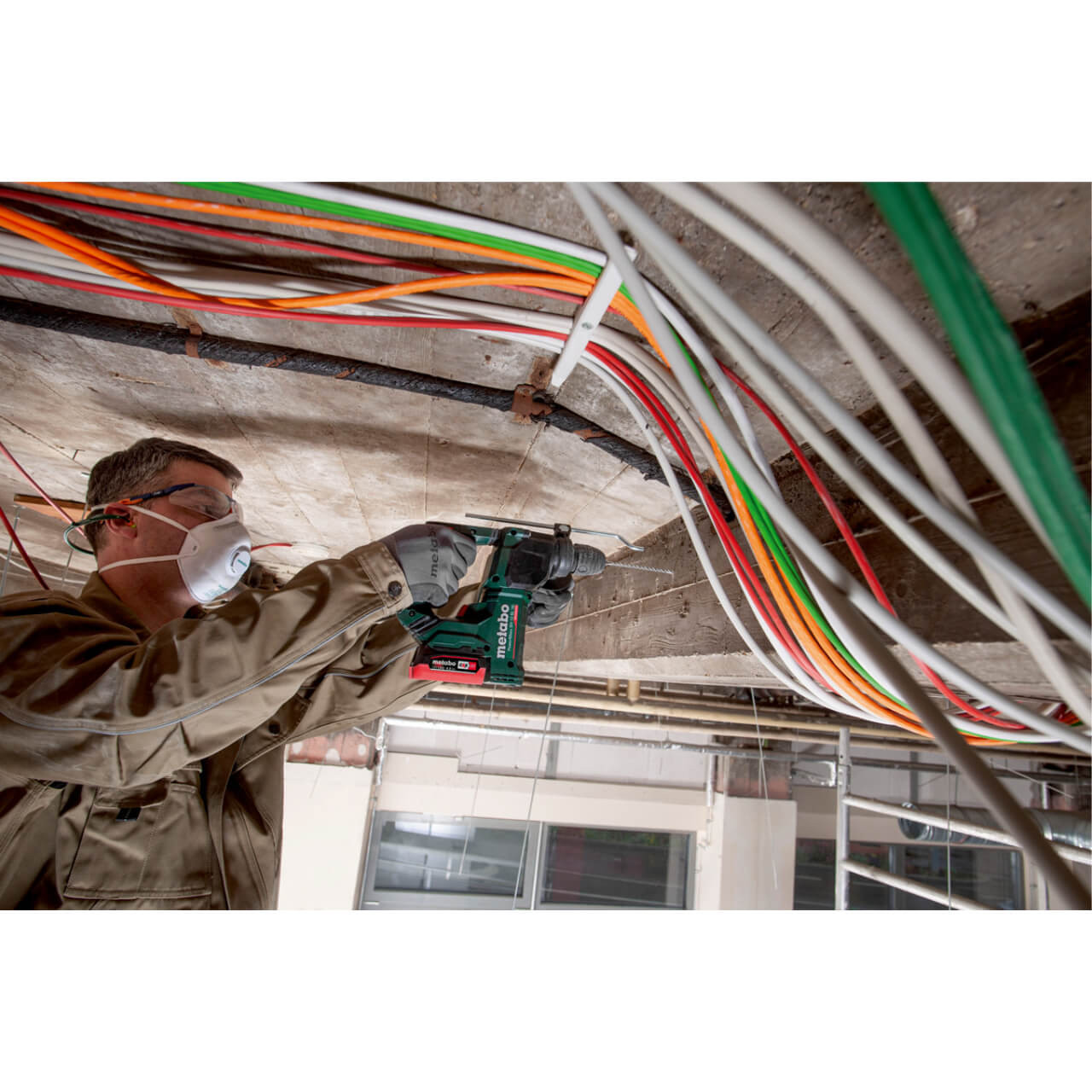 Metabo PowerMaxx BH 12 BL 16 12V Brushless Rotary Hammer Drill 2 Mode 16 mm - Skin Only