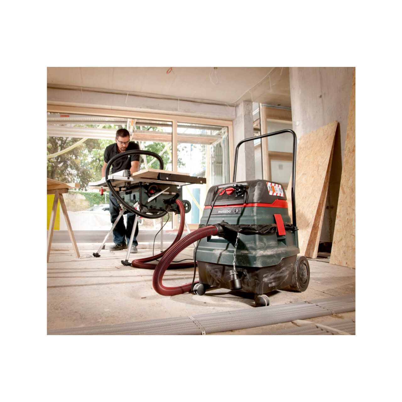 Metabo ASR 50 M SC Wet & Dry Vacuum 50L 1400W