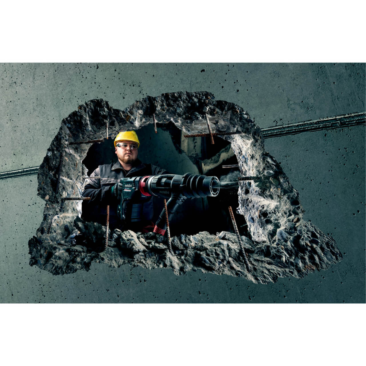 Metabo KHEV 8-45 BL Brushless SDS Max Rotary Hammer 2 Mode 45mm 1500W