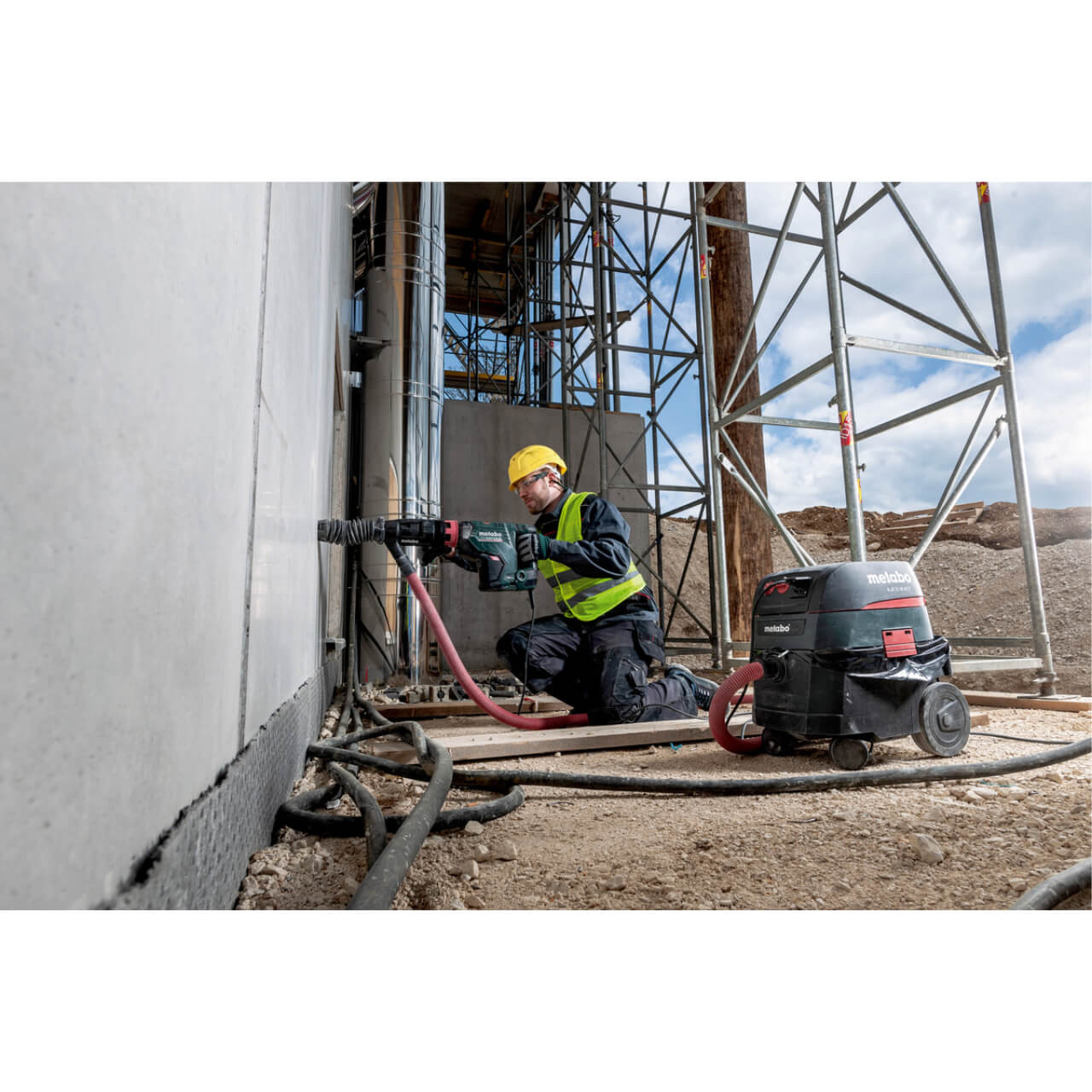 Metabo KHEV 8-45 BL Brushless SDS Max Rotary Hammer 2 Mode 45mm 1500W