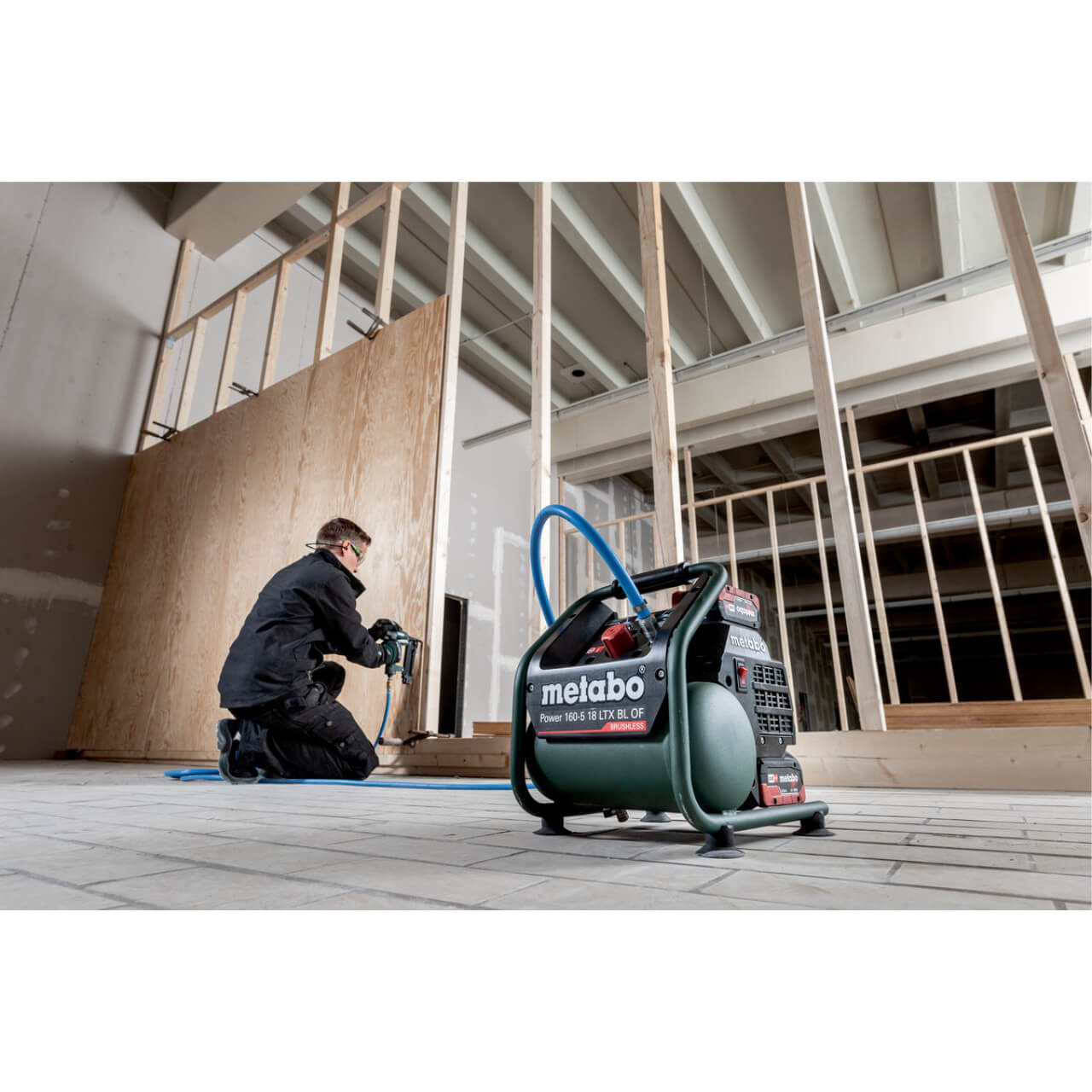 Metabo POWER 160-5 18 LTX BL OF 18V Brushless Air Compressor - Skin Only