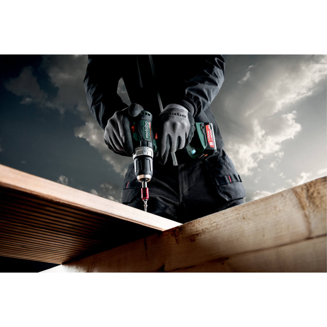 Metabo PowerMaxx SB 12 BL 12V Brushless Hammer Drill 10mm - Skin Only