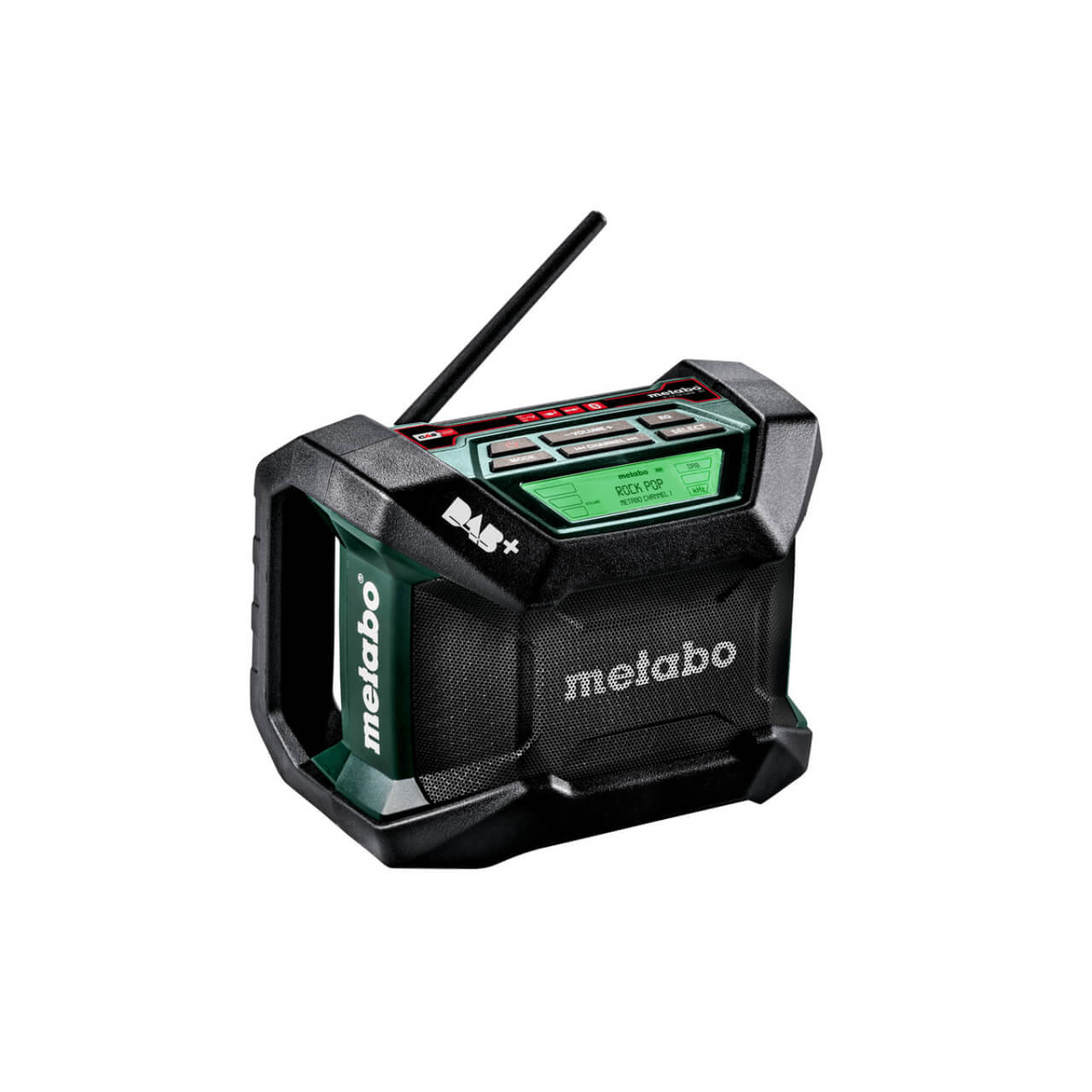 Metabo R 12-18 DAB+ BT 12V/18V Compact AM/FM worksite radio with digital DAB+ and Bluetooth - Skin Only