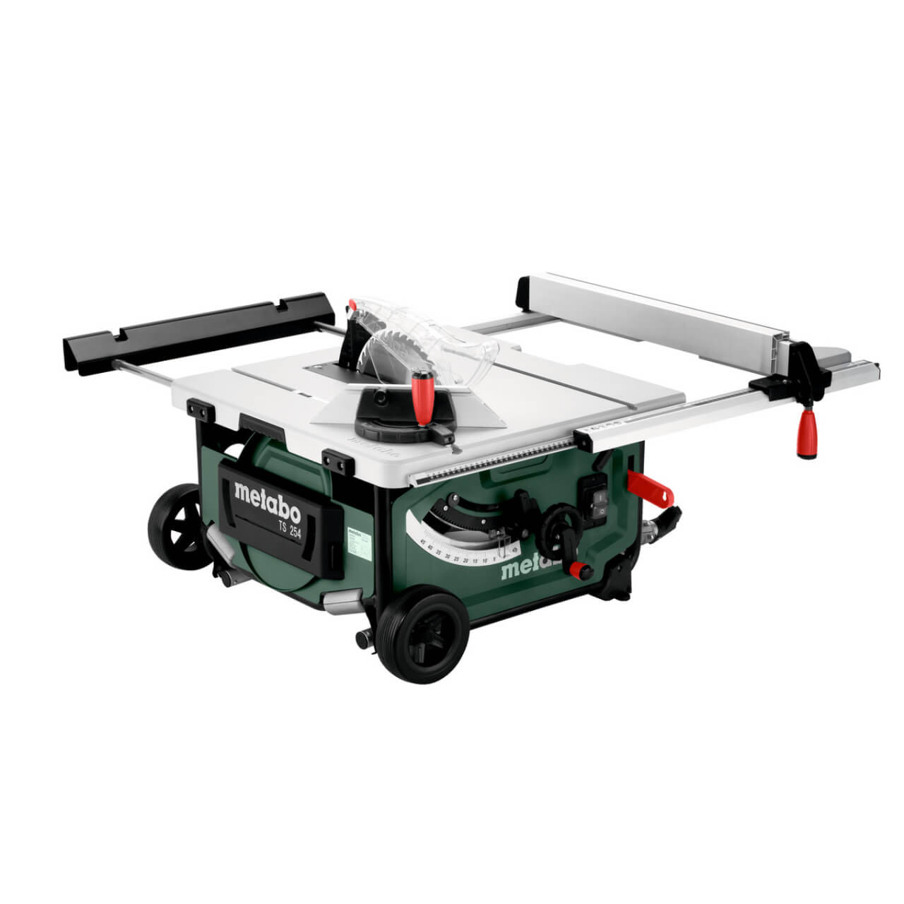 Metabo TS 254 Trolley Table Saw with Stand 2000W 254mm x 30mm TCT Blade