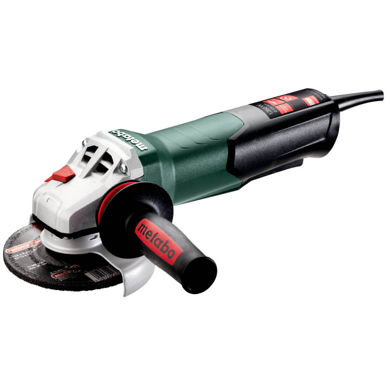 Metabo WP 13-125 QUICK Angle Grinder 125mm 1350W Paddle Switch