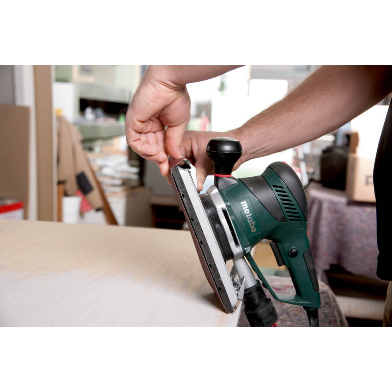 Metabo SRE 4351 Turbotec Orbital Sander 350W 1/2 Sheet 350W