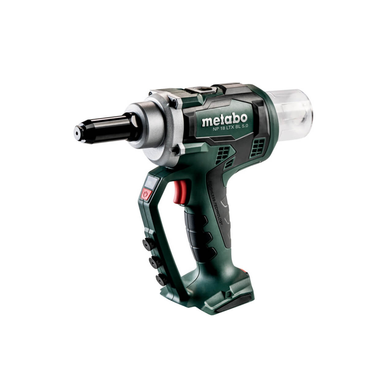 Metabo NP 18 LTX BL 5.0 18V Brushless Blind Rivet Gun 3/32 - 3/16 - Skin Only