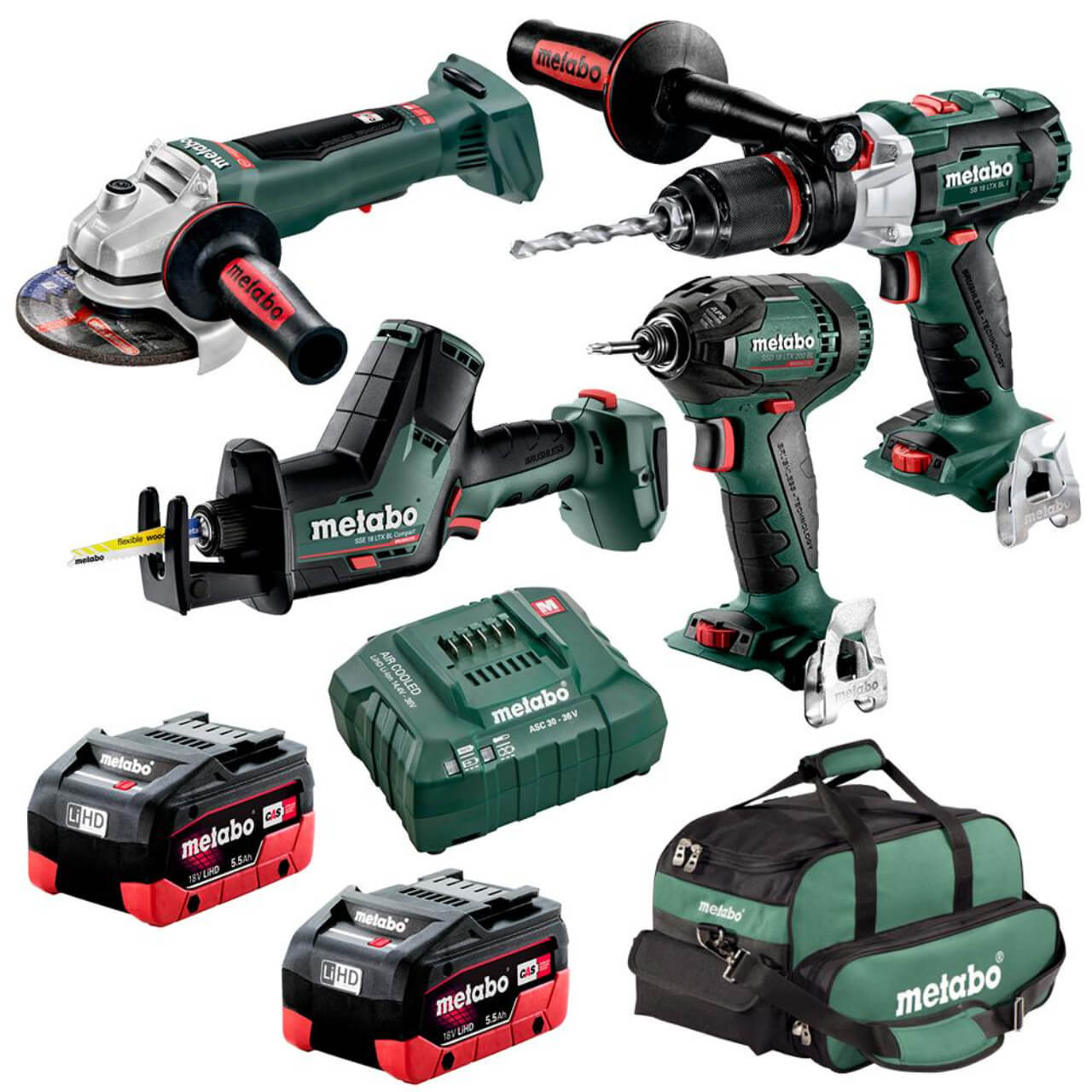 Metabo 5.5 LiHD 18V LiHD Battery Pack 5.5 Ah