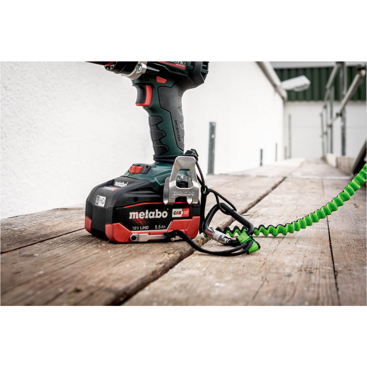 Metabo 5.5 LiHD DS 18V LiHD Battery Pack 5.5 Ah with Drop Secure