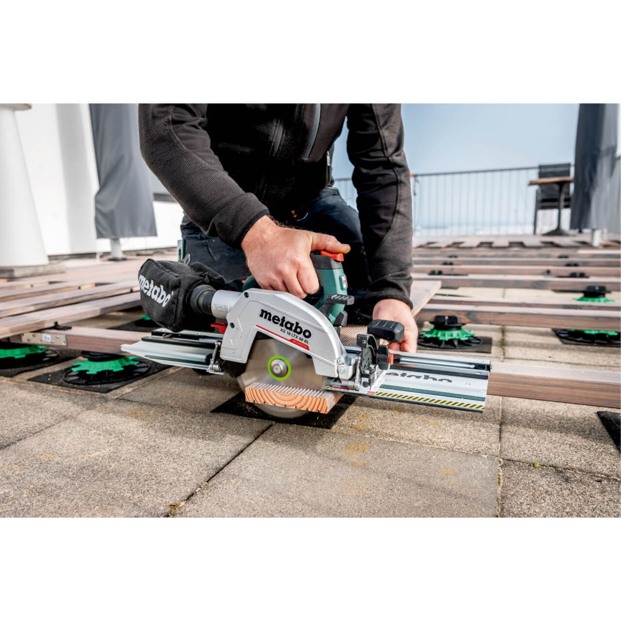Metabo KS 18 LTX 66 BL 18V Brushless Circular Saw 165mm x 20mm TCT Blade - Skin Only