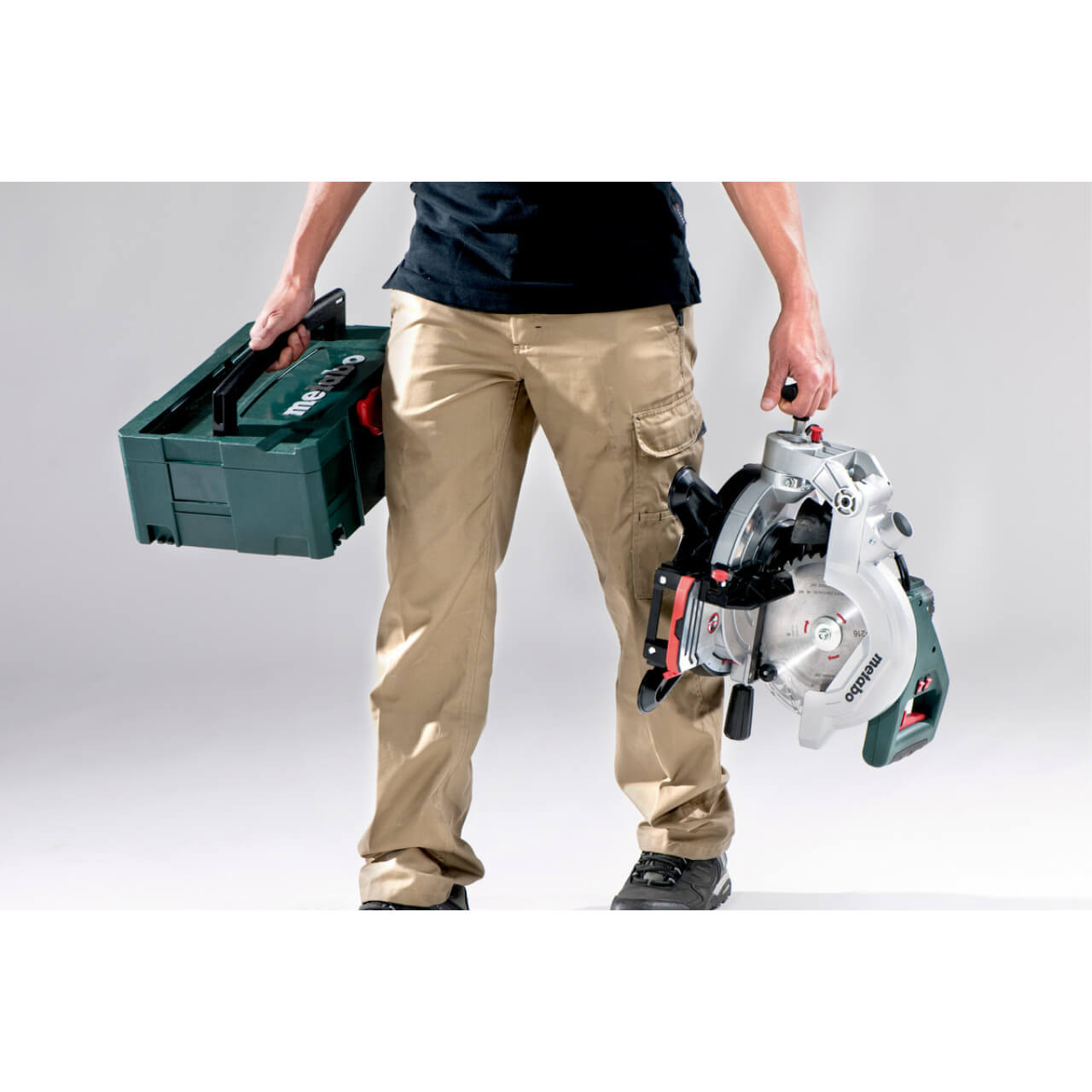 Metabo KS 216 M Compound Mitre Saw 1350W 216mm x 30mm Blade