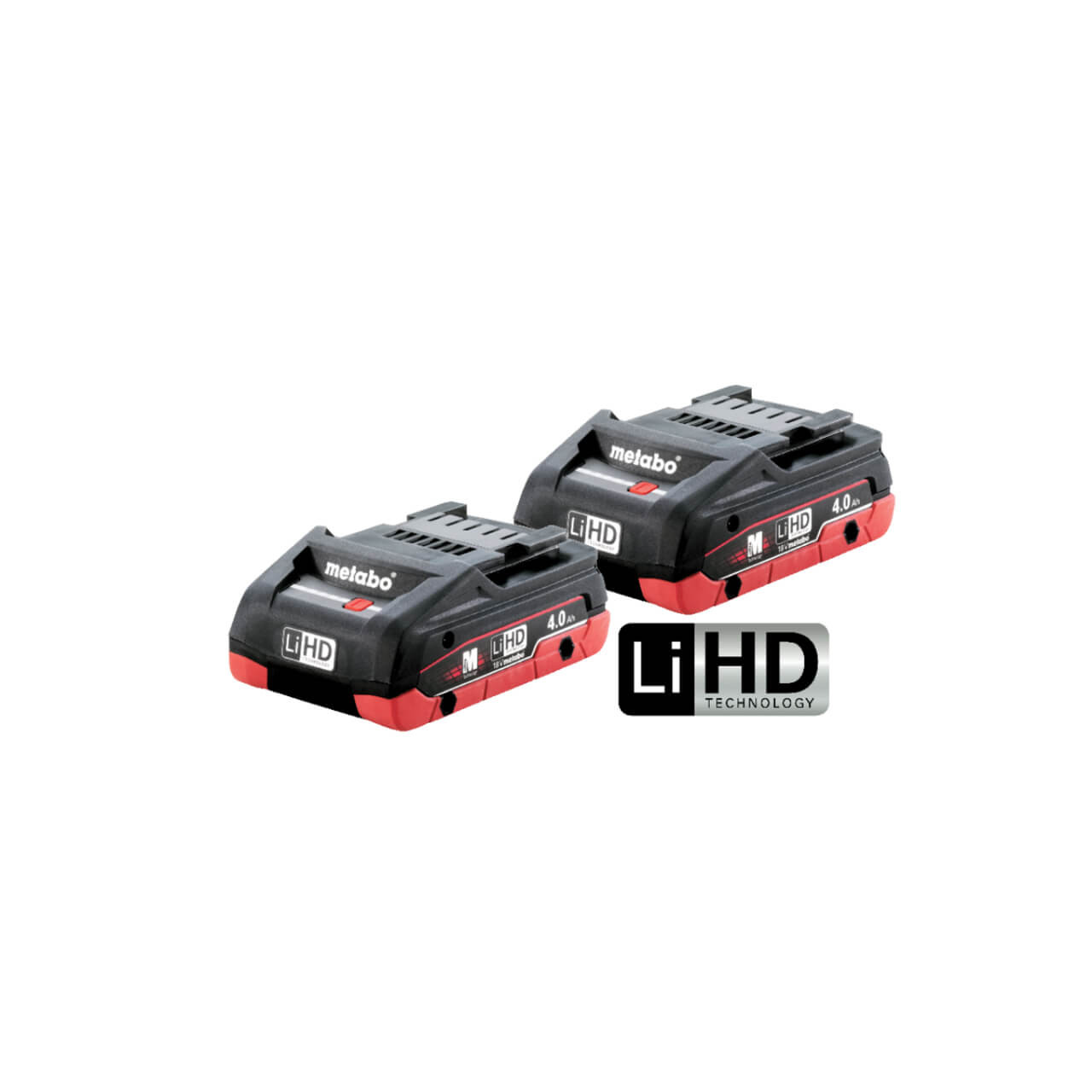 Metabo 4.0 LiHD TP 18V 4.0Ah HD Twin Battery Pack