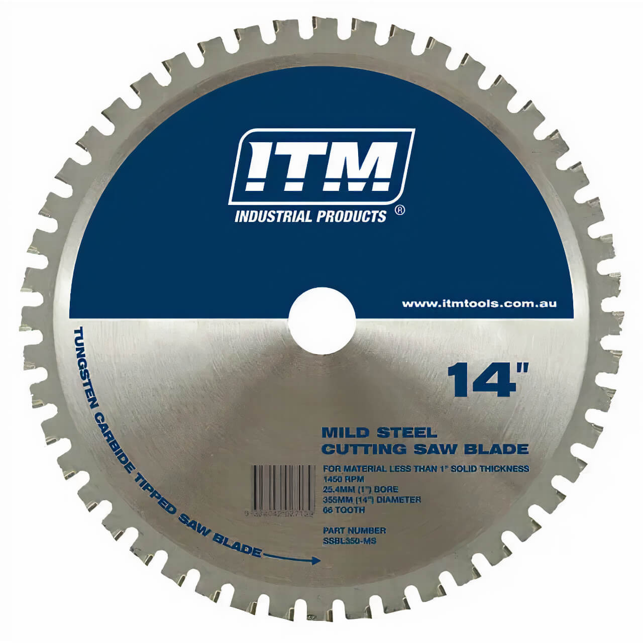 Trademaster 350mm TCT Mild Steel Cutting Blade 66T