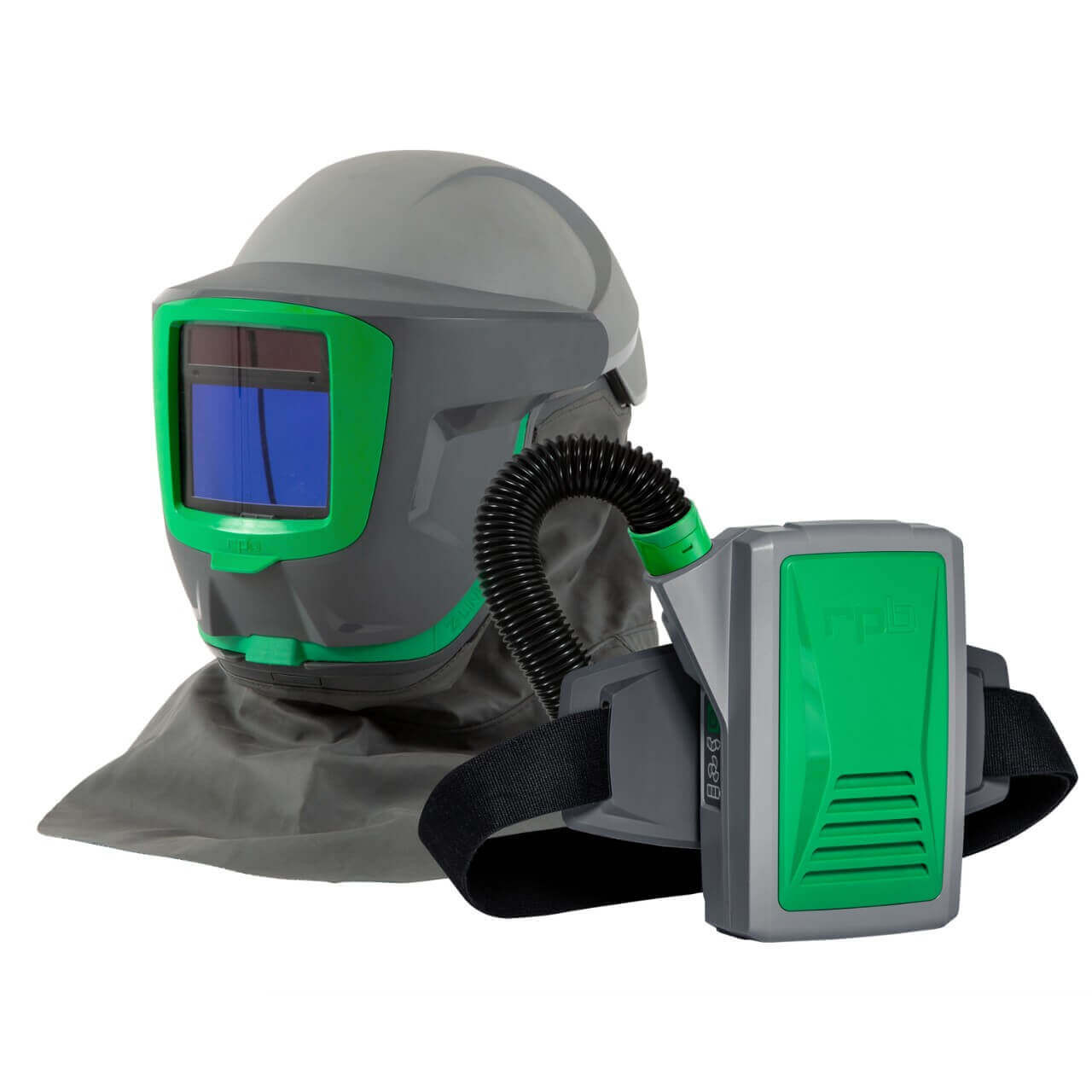 RPB Z-Link+ Welding/Grinding Respirator w/ FR Shoulder Cape PX5 PAPR Kit