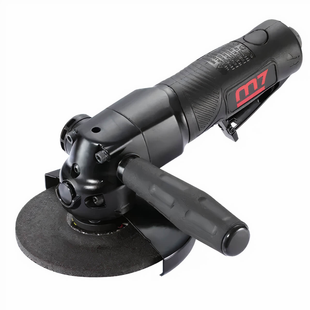 M7 Angle Grinder 125mm. Extra Heavy Duty. 1.3hp. Safety Lever Throttle With Side Handle & Swivel Guard. Spindle Size: M14x2.0