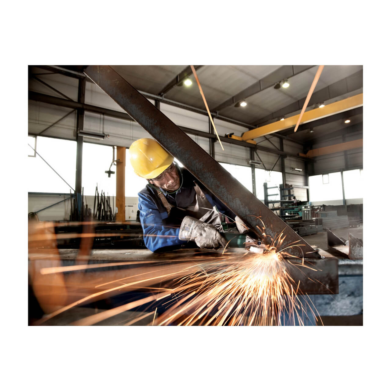 Metabo Flat-head Angle Grinder Ø125 mm, 900 W, Quick Locking Nut