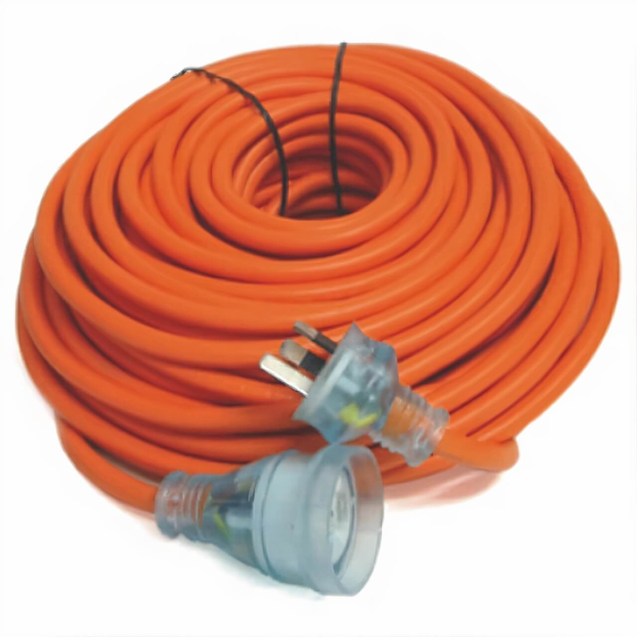 30m 240V Extension Lead 15A H/Duty 10A Plug & Socket