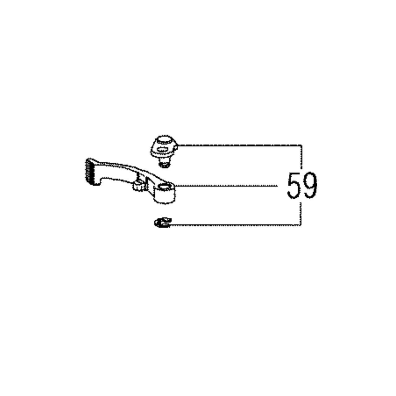 Metabo Clamping Lever Complete