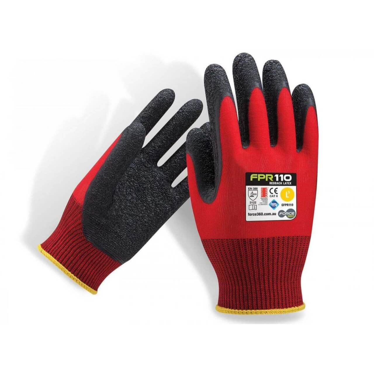 Force360 Redback Latex Glove