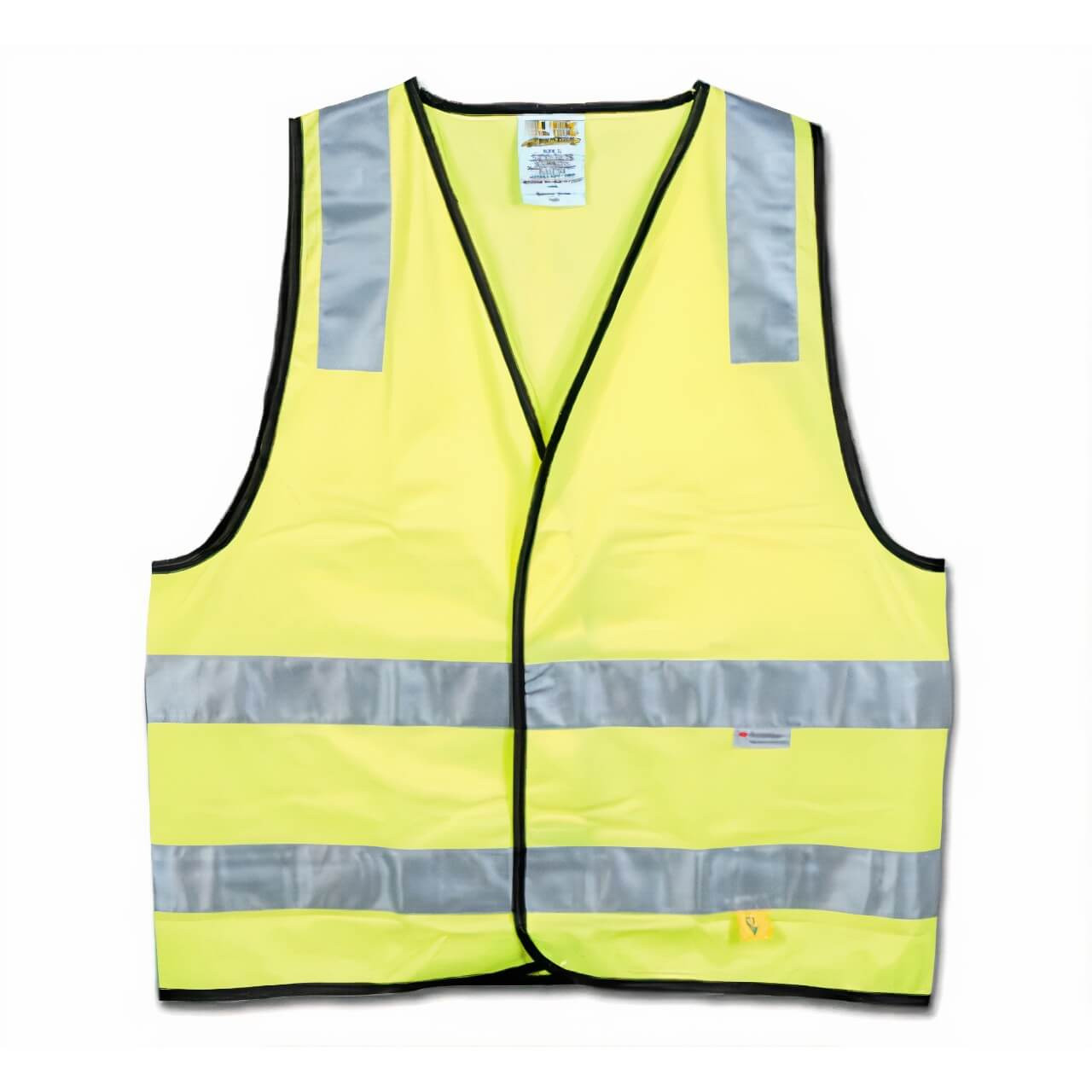 Maxisafe Hi-Vis Yellow Safety Vest Day/Night Use