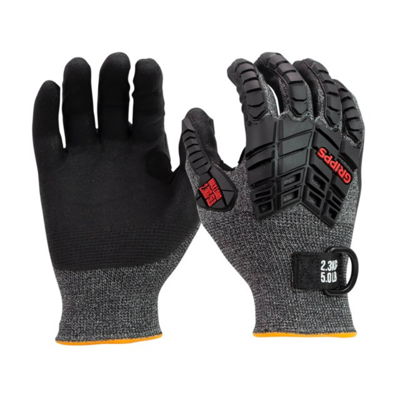 GRIPPS C5 FlexiLite Impact MKII Gloves 2.3kg Max Load