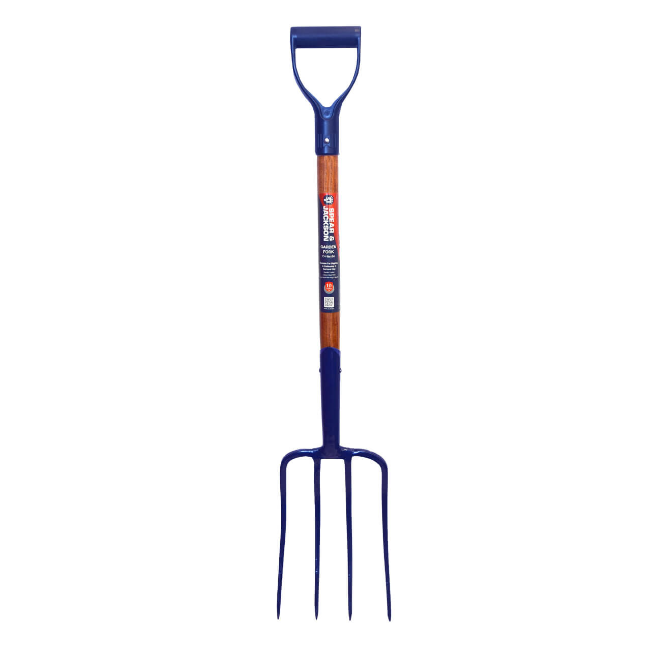 Spear & Jackson County Timber Garden Fork D Handle