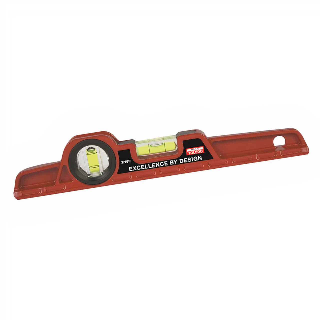 Toledo 250mm Magnetic Dual Vial Torpedo Level