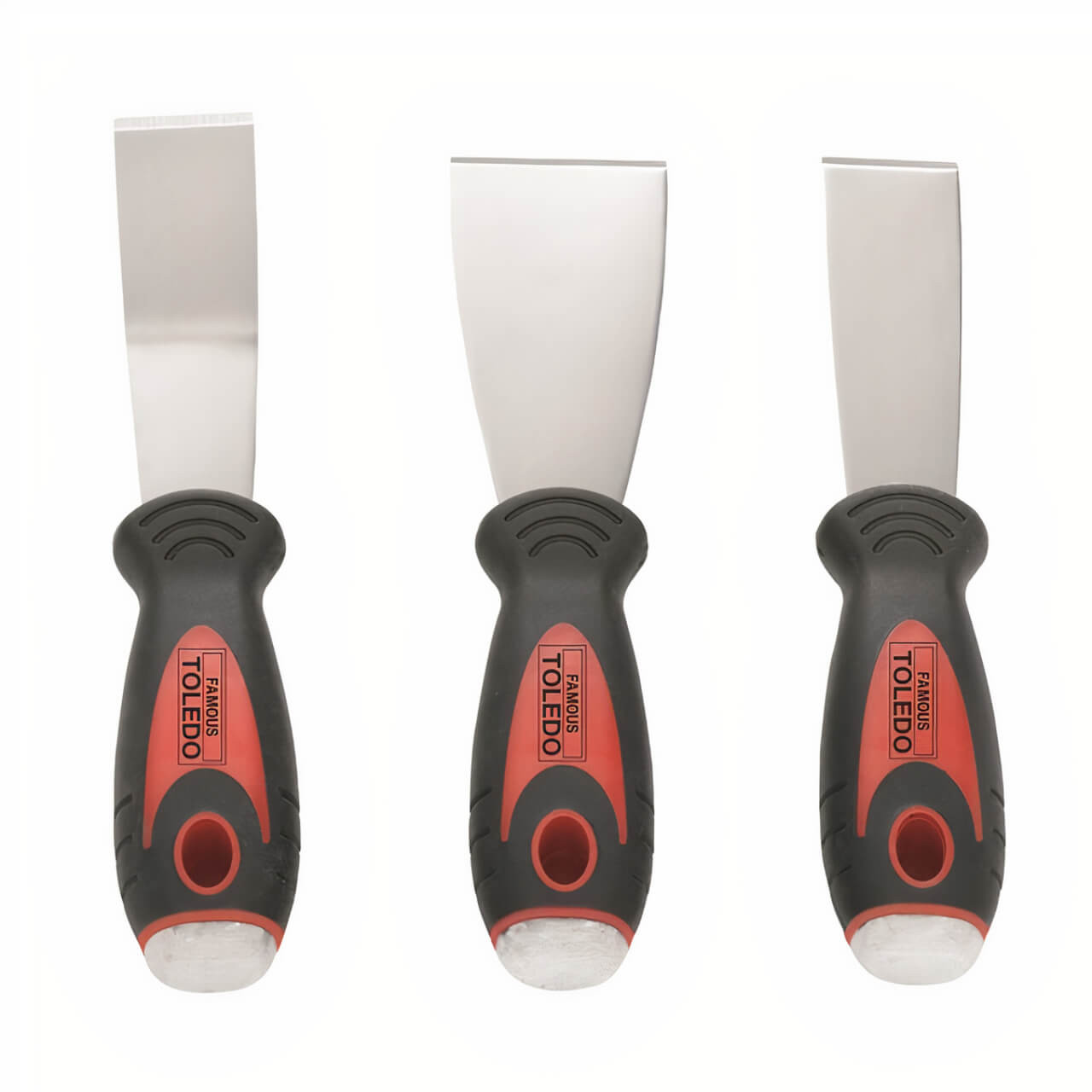 Toledo Stainless Steel Scraper Set 3pce